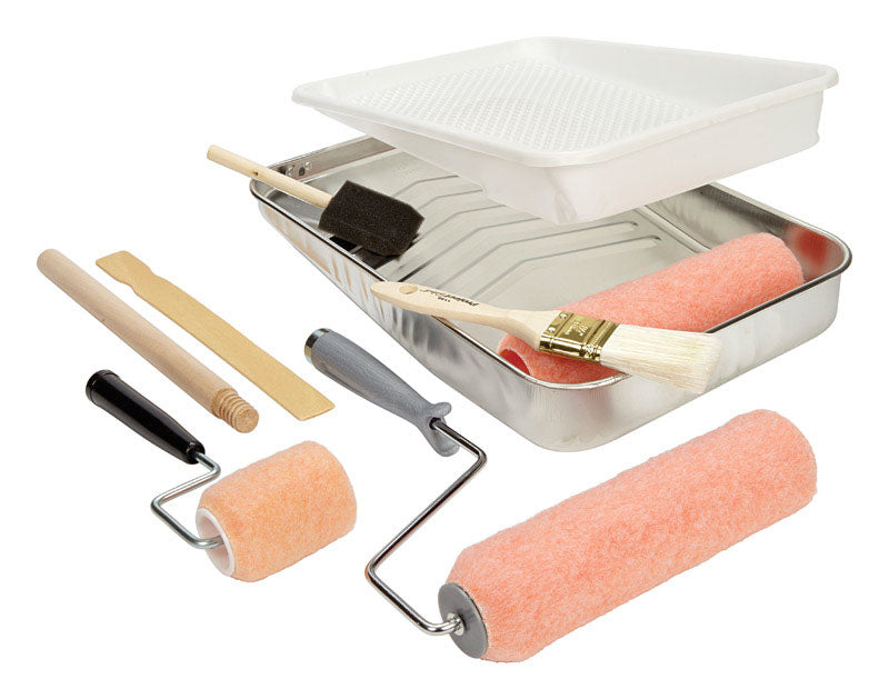 Linzer Project Select 9 in. W Regular Paint Roller Kit Threaded End