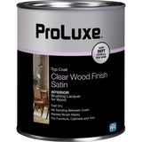 ProLuxe Satin Clear Oil-Based Brushing Lacquer 1 qt, Pack of 4