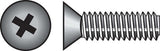 HILLMAN No. 6-32 X 1/2 in. L Phillips Flat Head Stainless Steel Machine Screws 100 pk