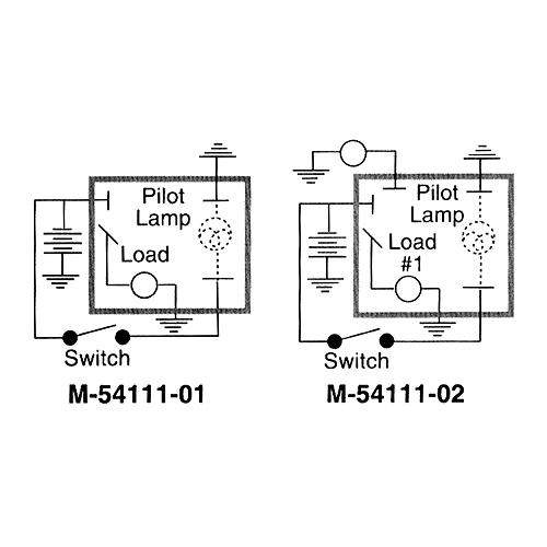 Cole Hersee M5411101BP Toggle Switch/Illuminated Tip, On/Off SPST