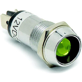 Cole Hersee PL6GBP 12V Pilot Light, Green LED