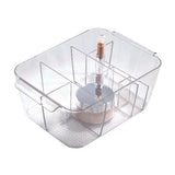 iDesign Clear Cosmetic Organizer 3-5/8 in. H X 10-13/32 in. W X 7.1 in. D