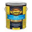 Cabot O.V.T. 140.0006506.007 Oil Stain, Flat, Neutral Base, Liquid, 1 gal, Pack of 4