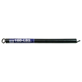 Prime-Line GD 12205 Extension Spring, 1-19/64 in OD, 25 in OAL, Carbon Steel, Galvanized, Loop End, 160 lb
