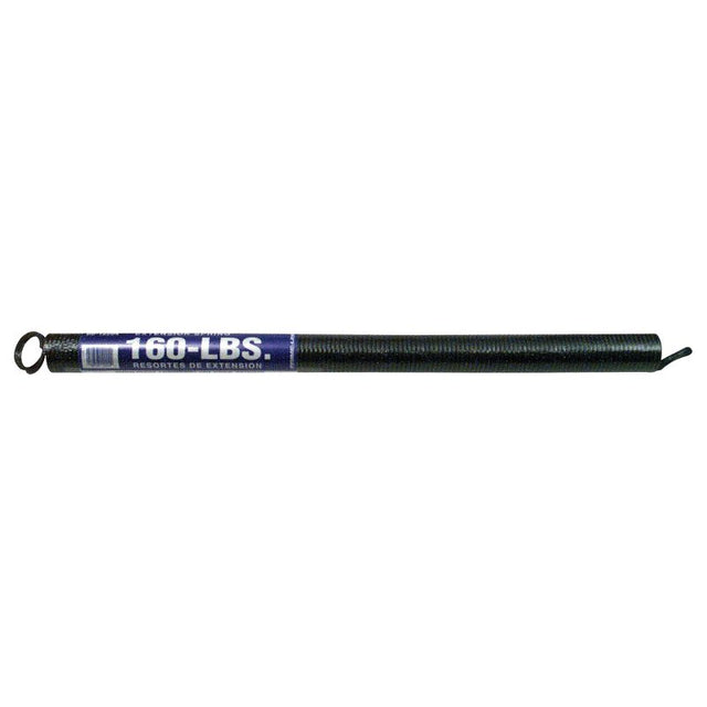 Prime-Line GD 12205 Extension Spring, 1-19/64 in OD, 25 in OAL, Carbon Steel, Galvanized, Loop End, 160 lb