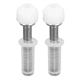 Prime-Line N 6702 Door Pivot and Guide, Nylon/Steel, Top
