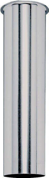 Plumb Pak PP9-12CP Sink Tailpiece, 1-1/2 in, 12 in L, Flanged, Brass, Chrome-Plated