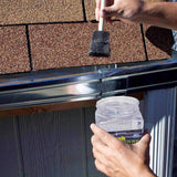 Sashco Through The Roof Gloss Clear Synthetic Rubber Roof Sealant 29 oz, Pack of 6