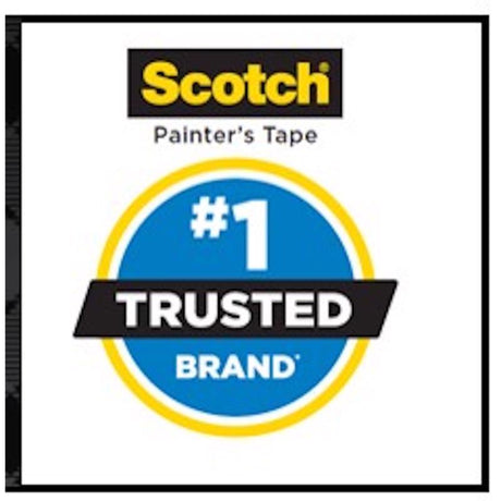 Scotch 0.94 in. W X 60 yd L Purple Medium Strength Painter's Tape 1 pk