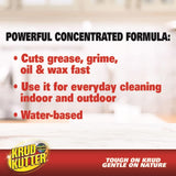Rust-Oleum Krud Kutter No Scent Cleaner and Degreaser 1 gal Liquid, Pack of 2