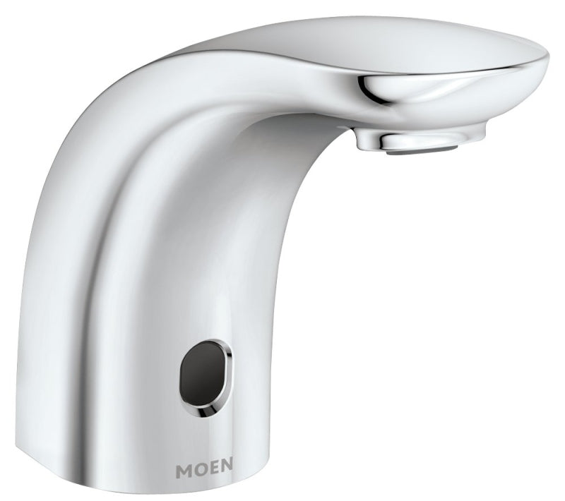 Moen M-Power Series CA8302 Electronic Lavatory Faucet, 0.5 gpm, Cast Brass, Chrome Plated, Fixed Spout, ADA Compliant