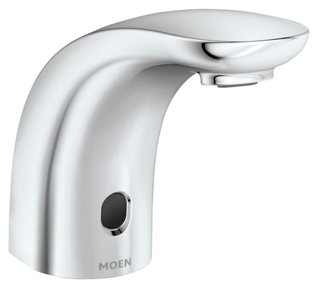 Moen M-Power Series CA8302 Electronic Lavatory Faucet, 0.5 gpm, Cast Brass, Chrome Plated, Fixed Spout, ADA Compliant