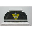 Richard CS-9#28 Adhesive Spreader, 3/16 x 3/16 x 3/16 in Notch, Steel Blade