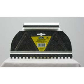 Richard CS-9#28 Adhesive Spreader, 3/16 x 3/16 x 3/16 in Notch, Steel Blade
