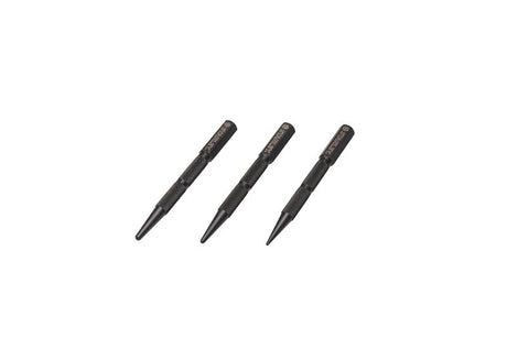STANLEY 58-230 Nail Punch Set, 3-Piece, Steel, Black Oxide