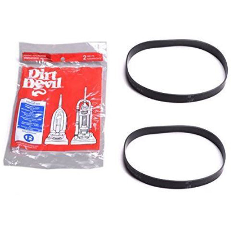 Dirt Devil Vacuum Belt For ultra corded hand vacuums 2 pk Style 12