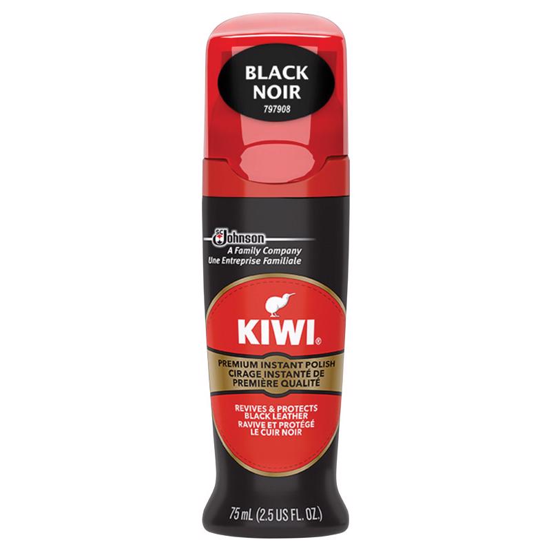 Kiwi Color Shine Series 11311 Shoes Polish, Black, Liquid, 2.5 oz Can