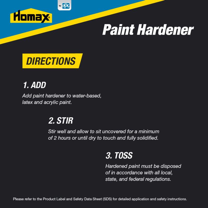 Homax Paint Hardeners 3.5 oz, Pack of 12