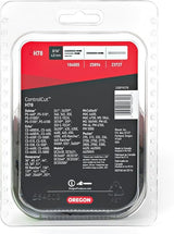 Oregon H78 Chainsaw Chain, 20 in L Bar, 0.05 in, 0.325 in TPI/Pitch, 78-Link