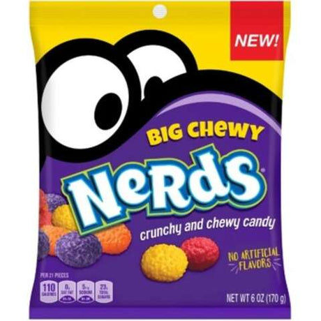Nerds Big Chewy Fruity Candy 6 oz, Pack of 12