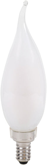Sylvania Natural Series 40781 LED Bulb, Decorative, B10 Bent Tip Lamp, 60 W Equivalent, E12 Candelabra Lamp Base