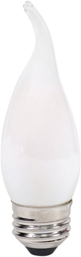 Sylvania Natural Series 40783 LED Bulb, Decorative, B10 Bent Tip Lamp, 60 W Equivalent, E26 Medium Lamp Base, Dimmable