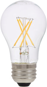 Sylvania 40761 General-Purpose Natural LED Bulb, A15 Lamp, 40 W Equivalent, E26 Medium Lamp Base, Dimmable, Clear