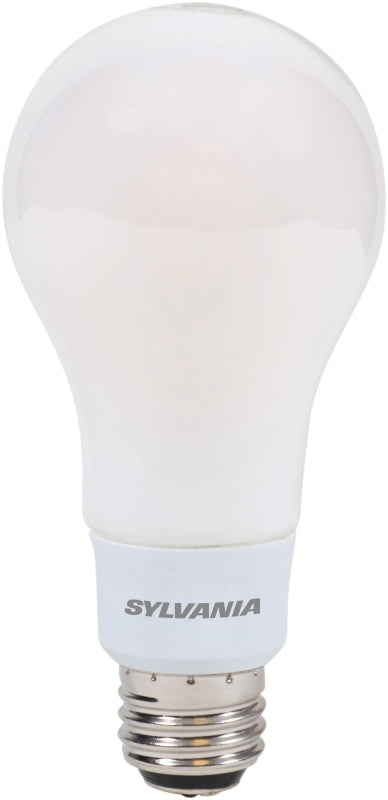 Sylvania 40777 Natural LED Bulb, 3-Way, A21 Lamp, 40/60/100 W Equivalent, E26 Lamp Base, Dimmable, Frosted