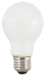 Sylvania TruWave Series 40748 LED Bulb, A19 Lamp, 60 W Equivalent, E26 Lamp Base, Dimmable, Frosted, 2700 K Color Temp