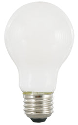 Sylvania 40750 LED Bulb, General-Purpose, A19 Lamp, 75 W Equivalent, E26 Lamp Base, Dimmable, Frosted, Soft White Light