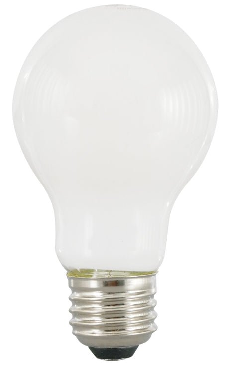 Sylvania 40750 LED Bulb, General-Purpose, A19 Lamp, 75 W Equivalent, E26 Lamp Base, Dimmable, Frosted, Soft White Light