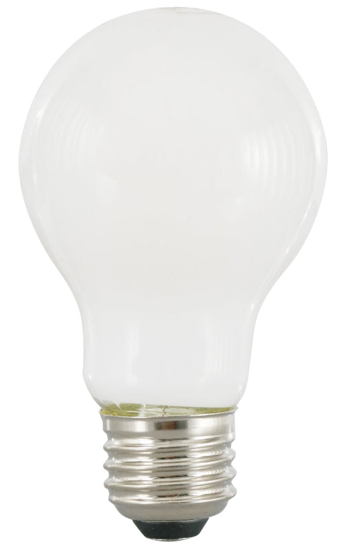 Sylvania 40750 LED Bulb, General-Purpose, A19 Lamp, 75 W Equivalent, E26 Lamp Base, Dimmable, Frosted, Soft White Light