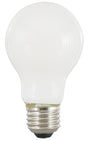 Sylvania 40750 LED Bulb, General-Purpose, A19 Lamp, 75 W Equivalent, E26 Lamp Base, Dimmable, Frosted, Soft White Light