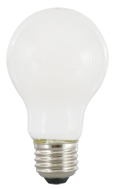 Sylvania Natural Series 42306 LED Bulb, A19 Lamp, 100 W Equivalent, E26 Lamp Base, Dimmable, Frosted, 2700 K Color Temp