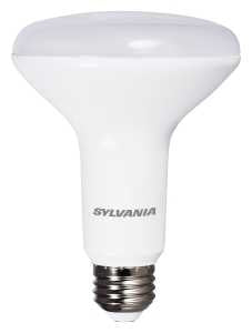 Sylvania 40728 Natural LED Bulb, Spotlight, BR30 Lamp, 65 W Equivalent, E26 Medium Lamp Base, Dimmable, Frosted