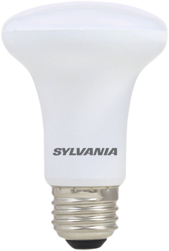 Sylvania Natural Series 40790 LED Bulb, Spotlight, R20 Lamp, 45 W Equivalent, E26 Medium Lamp Base, Dimmable, Frosted