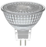 Sylvania 40929 Natural LED Bulb, Recessed/Track, MR16 Lamp, 35 W Equivalent, G5.3 Lamp Base, Dimmable, Silver