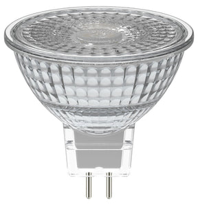 Sylvania 40929 Natural LED Bulb, Recessed/Track, MR16 Lamp, 35 W Equivalent, G5.3 Lamp Base, Dimmable, Silver
