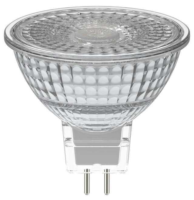 Sylvania 40929 Natural LED Bulb, Recessed/Track, MR16 Lamp, 35 W Equivalent, G5.3 Lamp Base, Dimmable, Silver