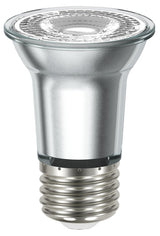 Sylvania Natural Series 40930 LED Bulb, PAR16 Lamp, E26 Medium Lamp Base, Dimmable, Cool White, 3000 K Color Temp