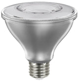 Sylvania 40914 Natural LED Bulb, Spotlight, 850 Lumens, 10 W, PAR30 Lamp, E26 Lamp Base, Dimmable, Clear, Cool White