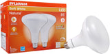 Sylvania Natural Series 40785 LED Bulb, Spotlight, BR40 Lamp, 85 W Equivalent, E26 Medium Lamp Base, Dimmable, Frosted