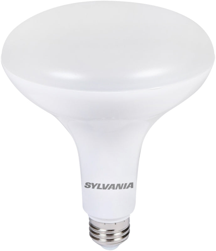 Sylvania Natural Series 40785 LED Bulb, Spotlight, BR40 Lamp, 85 W Equivalent, E26 Medium Lamp Base, Dimmable, Frosted