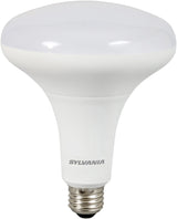 Sylvania Natural Series 40787 LED Bulb, Spotlight, BR40 Lamp, 85 W Equivalent, E26 Medium Lamp Base, Dimmable, Frosted