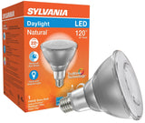 Sylvania 40906 Natural LED Bulb, PAR38 Lamp, 90 W Equivalent, E26 Medium Lamp Base, Dimmable, Clear, Daylight