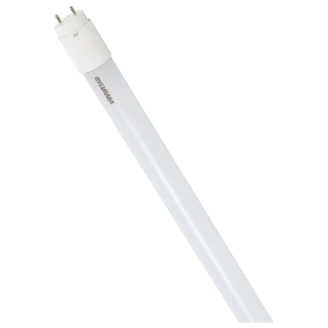 Sylvania 41670 Type A Replacement LED Bulb, T8 Lamp, Bi-Pin Lamp Base, Cool White, 4100 K Color Temp