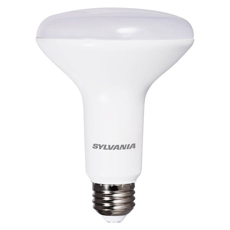 Sylvania Natural Series 41328 LED Bulb, BR30 Lamp, 65 W Equivalent, E26 Medium Lamp Base, Dimmable, Frosted, Soft White