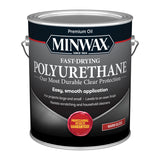 Minwax 319000000 Polyurethane, Gloss, Liquid, Clear, 1 gal, Can, Pack of 2