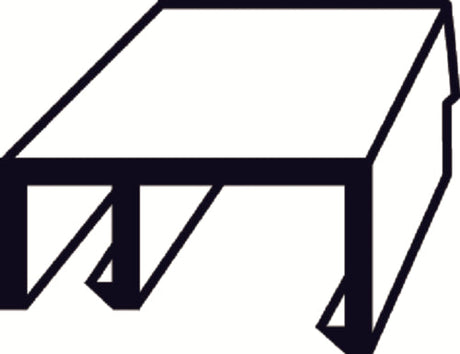 SCREW COVER 8' HEHRPOL.WHITE