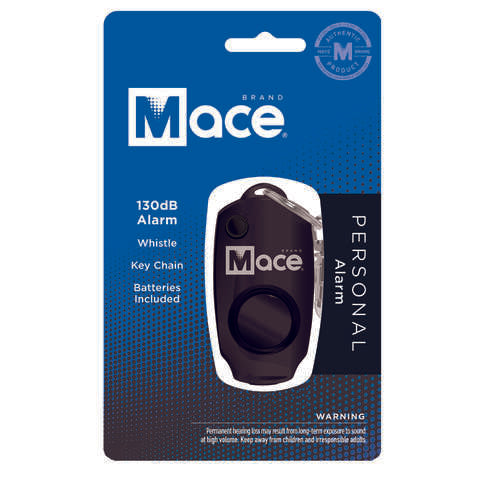 Mace Black Plastic Personal Security Alarm, Pack of 6